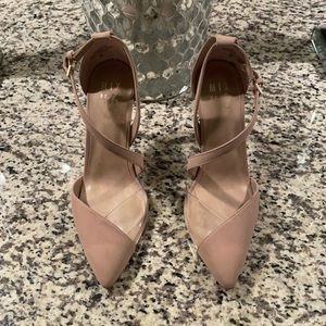 Nude/Clear Heels